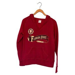 Florida State Seminoles Burgundy Hoodie Pullover Women's Size M NCAA Soffe